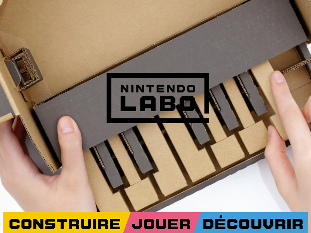 Le petit nouveau chez Nintendo : Nintendo Labo